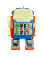 Vintage Space Galaxy Robot Toy 1980s Battery Operated Taiwan Parts Or Restore