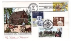 C117 Sweden 44c Airmail 1988 FDC - #2/2 Nathan-Marcus Joint Issue