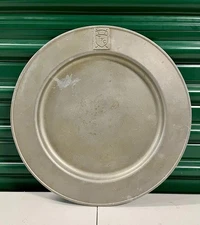 Bon Chef 10" Official Collectors Pewter Dinner Plate TFC THE FOUNDERS CLUB 1023