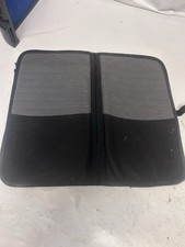 black cloth foldable CD case able to place in...