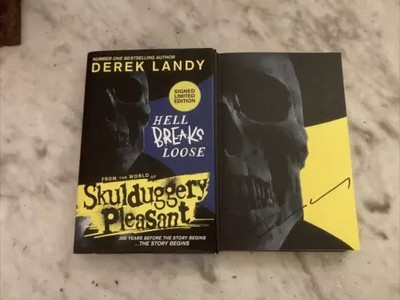 Hell Breaks Loose (Skulduggery Pleasant)Landy, Derek.SIGNIERTES EXEMPLAR 1./1. HB 2023