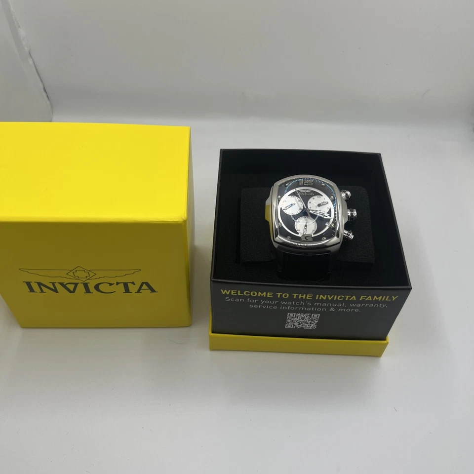 Invicta Hombre Lupah Cronógrafo Hecho en Suiza Movimiento ETA con Batería Nueva  Foto 3 de 4