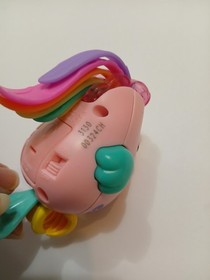 Hatchimals Interactive Pink Bird Toy Rainbow Hair Light Up Clip On Kids Figure