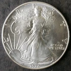 1986 $1 American Silver Eagle Dollar