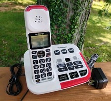 Panasonic KX-TGM420 Blanco Amplificado Inalámbrico Teléfono Contestador Automático Digital