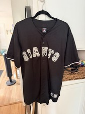 Buster Posey Jersey Size L. #28 Black & Grey Camo Majestic