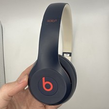 Beats Solo3 Club Collection Authentic On Ear Wireless Headphones -Navy