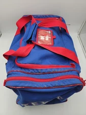Texas Rangers MLB Game Used Equipment Bag (Blaine Crim)