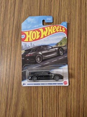Hot Wheels Porsche Panamera Turbo S E-Hybrid Sport Turismo 1/64 Schwarz NEU+OVP