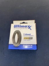 Ultimaxx T-Mount Camera Adapter for Canon for all T-Mount Lens - New