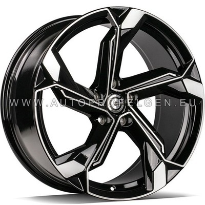 Neu Audi Q7 Q8 S Style 22 Zoll Felgen 10j 5x112 ET20 Alufelgen Schwarz Silber x4