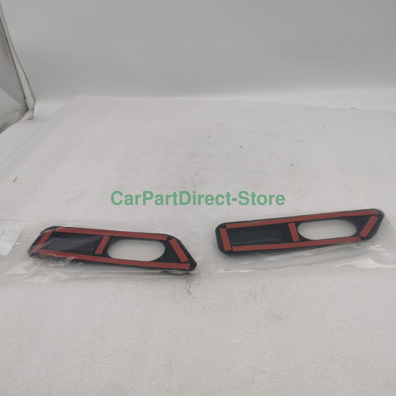 for Suzuki Jimny 2019-23 Carbon Fiber Black Side Marker Lights Lamps Cover Trim
