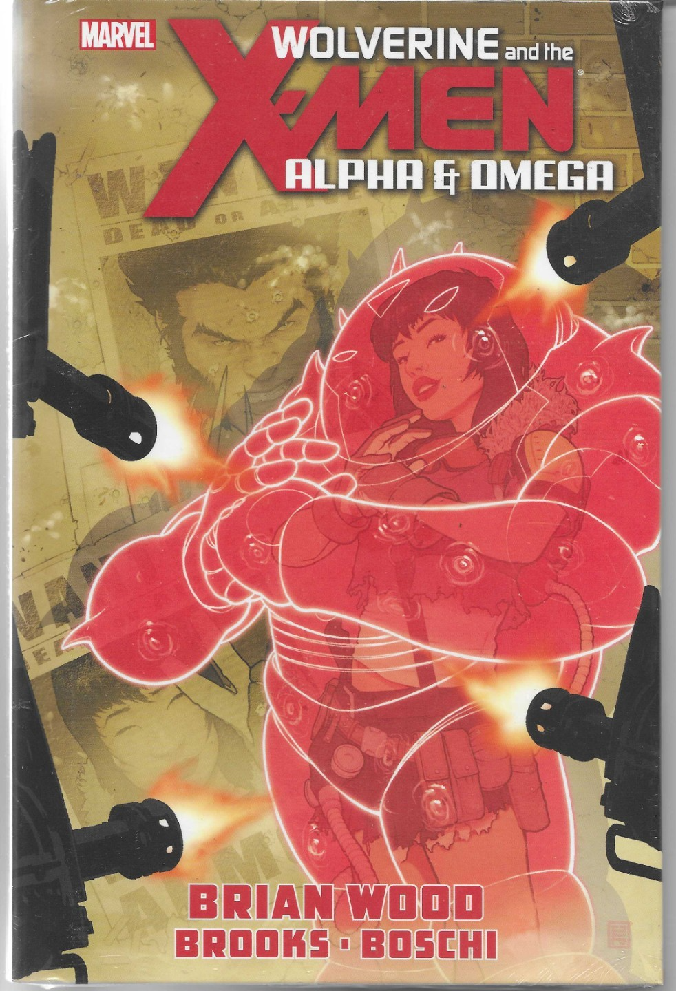 WOLVERINE and the XMEN ALPHA and OMEGA Hardcover Graphic Novel (S)
