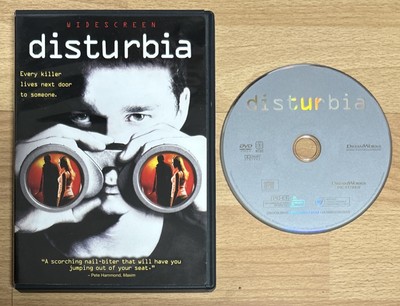 Disturbia DVD Shia LaBeouf David Morse Sarah Roemer Carrie-Anne Moss (2007 Used)