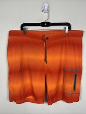 Mack Weldon Board Shorts Mens Size 39/40 Orange Sunset