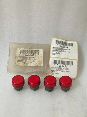 Aalborg 644.000.145 Lamp Head Red 2B2 BV04 Marine Boiler Indicator Lot of 4 PCS
