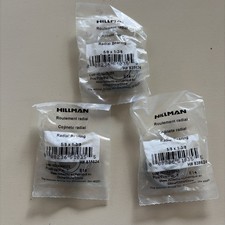 Lot of 3 Hillman 5/8 in. ID x 1-3/8 in. OD  Radial Bearings 838624
