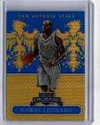 2014 Panini Excalibur Basketball Blue Kawhi Leonard #36 PSA 10