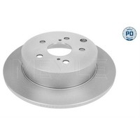 Meyle 2X Bremsscheibe Hinten Ø297 Mm Voll Zink-Lamellen-Beschichtet FüR Toyota