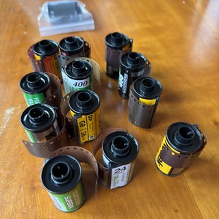 Expired Film Lot; 1 3 rolls of 35mm. ISO 200 400 and 800 Kodak Fuji