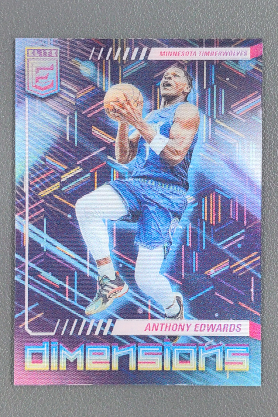2022-23 Panini Donruss Elite Anthony Edwards Dimensions #15 SSP Timberwolves