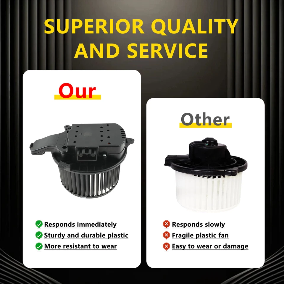 Unidad de soplador de calefacción y aire acondicionado con motor sin escobillas para Kenworth T370 T270 T170 2013-17 Foto 3 de 4