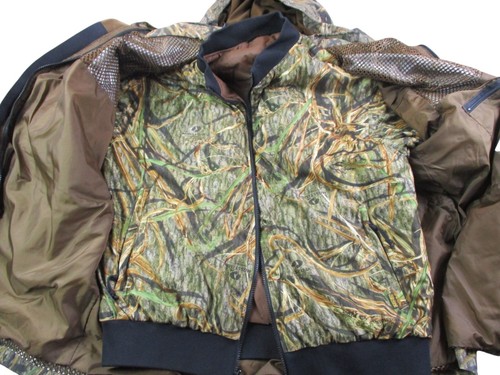 Browning 3 In 1 Hunting Jacket Men Large Camo Green Mossy Oak Incl. Liner Jacket - 第 17/24 張圖片
