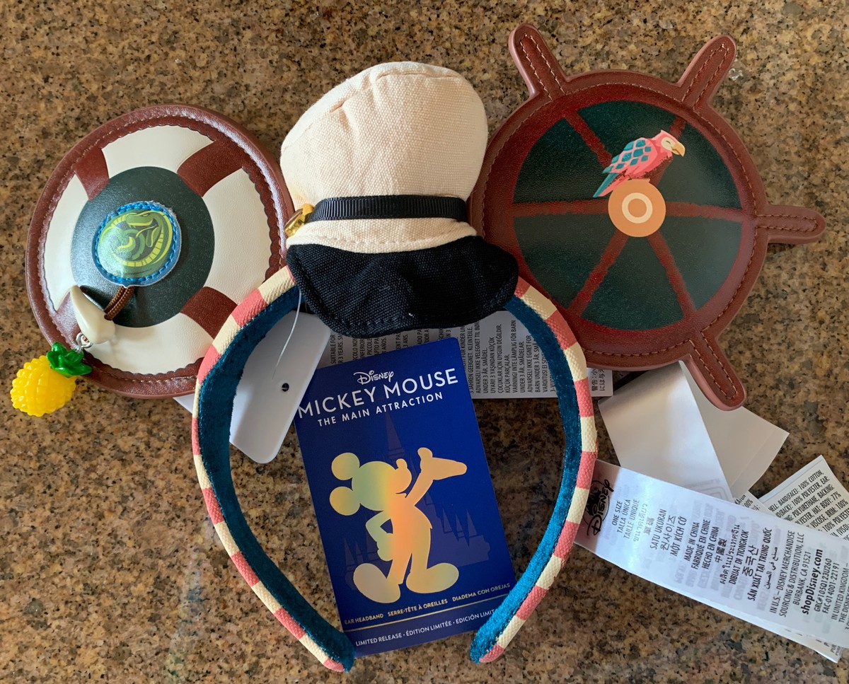 Disney Park 50th Anniversary Jungle Cruise The Main Attraction Ear Headband SHOP: Minnie Mouse: The Main Attraction Jungle Cruise Ear  main image 3