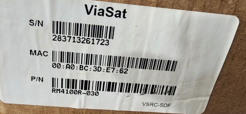 ViaSat RM4100 Surfbeam 2 Satellite Modem with Power Adapter - Afbeelding 8 van 8