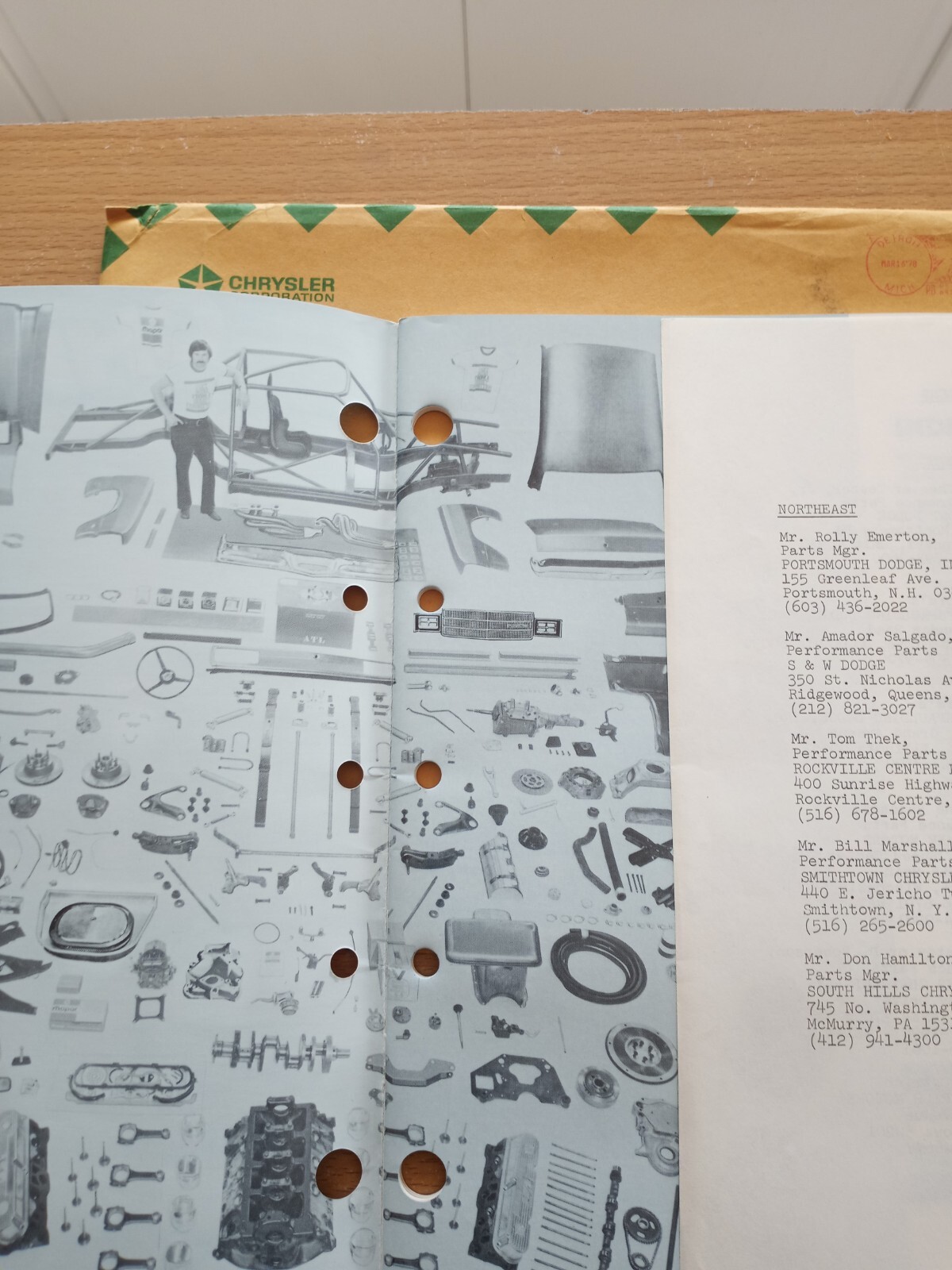 Original Cheysler Kit car catalog petty direct connection mopar eBay