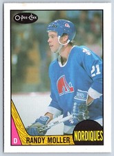 RANDY MOLLER 1987-88 O-PEE-CHEE 87-88 NO 251 EXMINT+              42569
