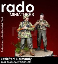 RADO MINIATURES RDM35003 WWII Battlefront Normandy, 12. SS Pz.Div. HJ