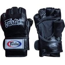 Gloves MMA Fairtex FGV13 Black (Leather)