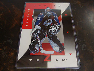 1997-98 Zenith Hockey---Z-Team Jumbo---Patrick Roy---Card 3/9