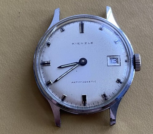Vintage Kienzle Antimagnetic Watch. Cal. 051/a/52 33mm. Working