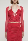 Self Portrait Cut Out Jersey Top and Skirt, Dress Size 6 New w/tags — photo 5