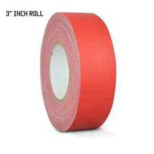 4 Rolls Gaffers Tape Red 3 Inch x 60 Yards per Roll Gaff Tape