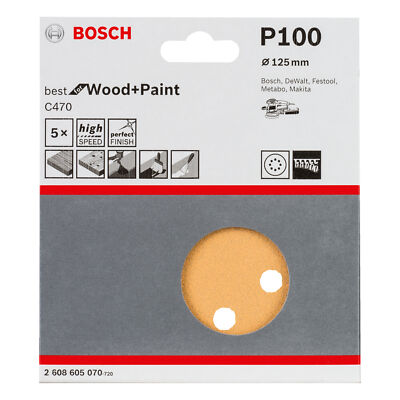 Bosch Pex-schleifblätter 125 Mm / K 100 Pack 2608605070 online