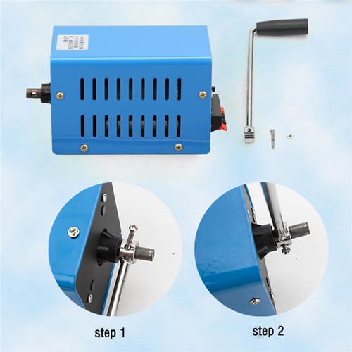 20W USB Stromgenerator Handkurbel Generator Notfall Ladegerät 28V Q5N9 - Bild 3 von 11