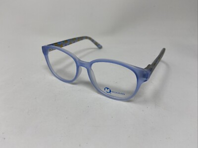 MODERN KIDS EYEWEAR BEHAVE 46-15-130 BLUE FROST FLEX HINGE EYEGLASSES  K98