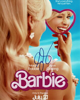 Greta Gerwig SIGNED 10X8 Photo Barbie Movie AFTAL COA (5161