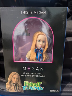 M3GAN (MEGAN) Doll/Plush In Box By culturefly Halloween Horror Universal |  eBay