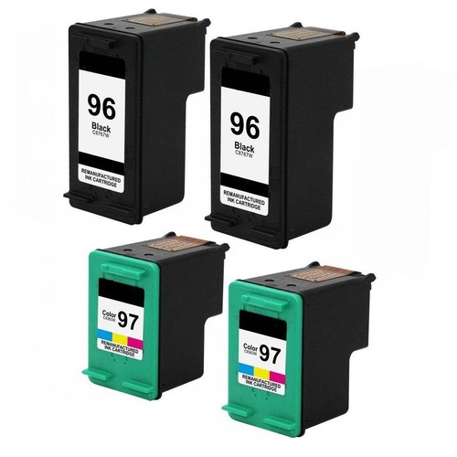 4pk Cartuchos de Tinta Compatible Para HP 96/97 Photosmart 2610 2710 8050  8150 8450 | eBay