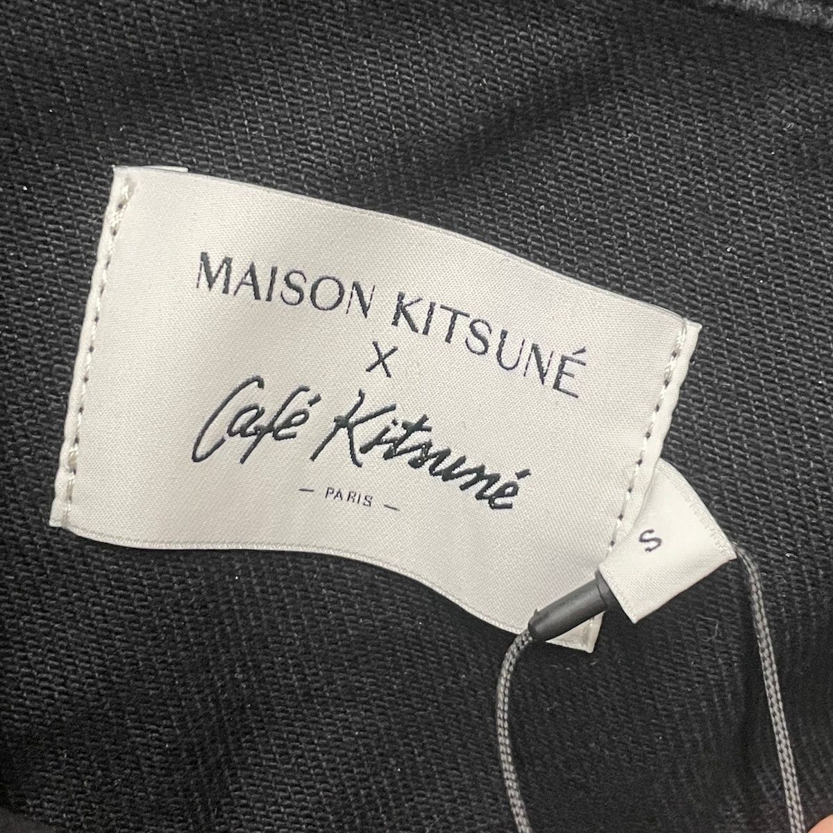 MAISON KITSUNE X Cafe Kitsune Trucker Jacket Men's Size S MAISON KITSUNE X Cafe Kitsune Trucker Jacket Men's Size S