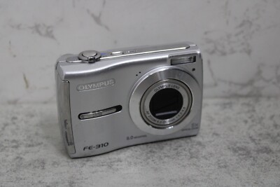 Olympus FE FE-310 8.0MP Digital Camera - Silver PARTS