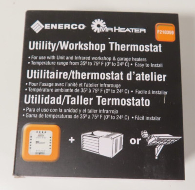 Enerco Mr. Heater Utility/Workshop Millivolt Thermostat F210359 RK134EAY NEW