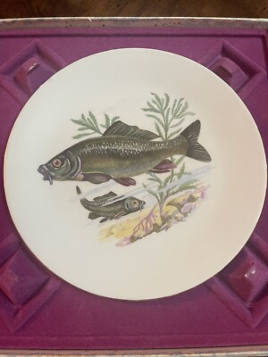 FISH PLATTER PLATES BA ARIA MADE IN GERMANY VINTAGE