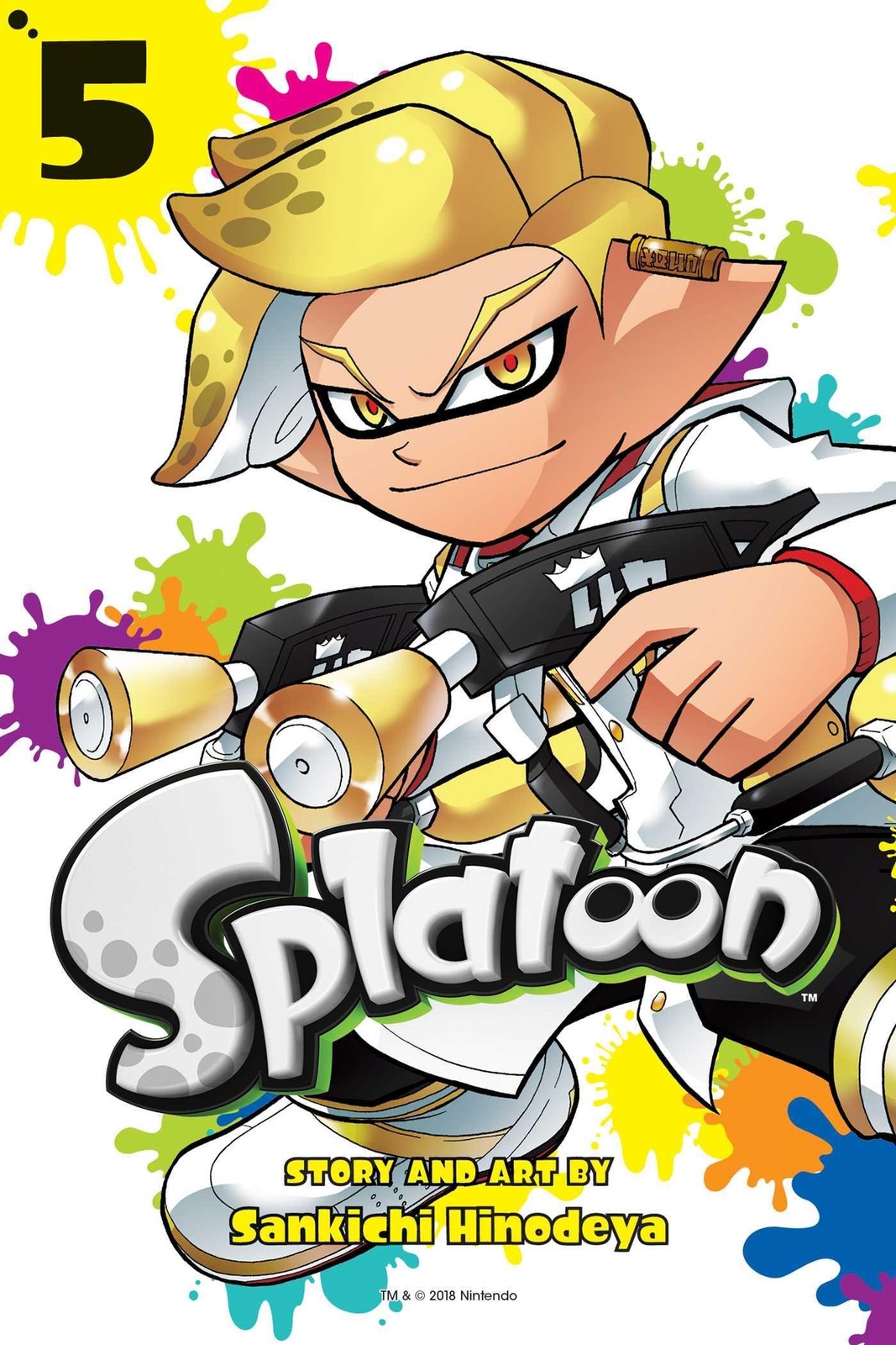 Thumbnail - Sankichi Hinodeya / Splatoon, Vol. 5 / 9781974703074