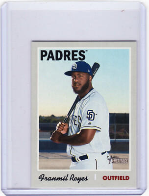 Franmil Reyes San Diego Padres 2019 Topps Heritage Mini 425 MINT SP 007/100