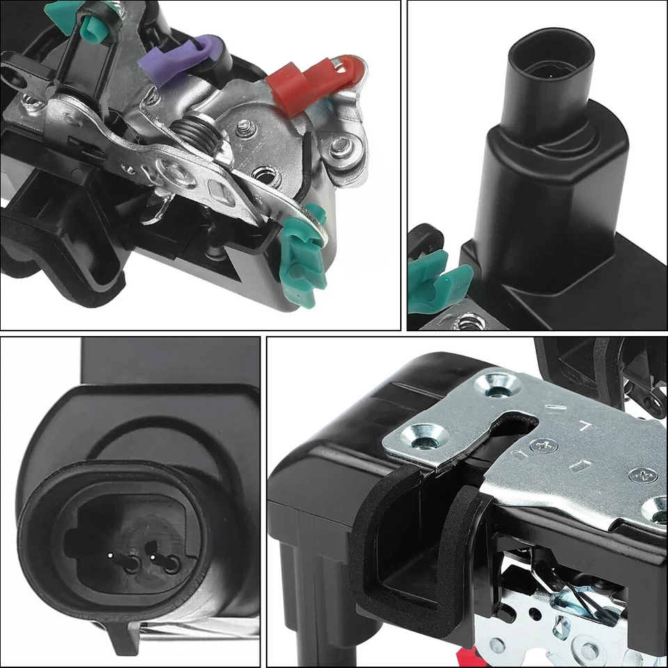 Actuador de bloqueo de puerta 2 piezas apto para Dodge Ram 3500 55076290AB 1994-2002 Foto 4 de 4